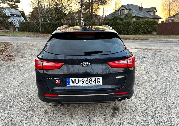 Kia Optima cena 64900 przebieg: 121000, rok produkcji 2017 z Zwoleń małe 352